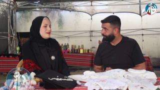 #بصمة_نجاح مع ضيفة اليوم” تسنيم سمامرة ” صاحبة مشروع خاص بالتطريز
