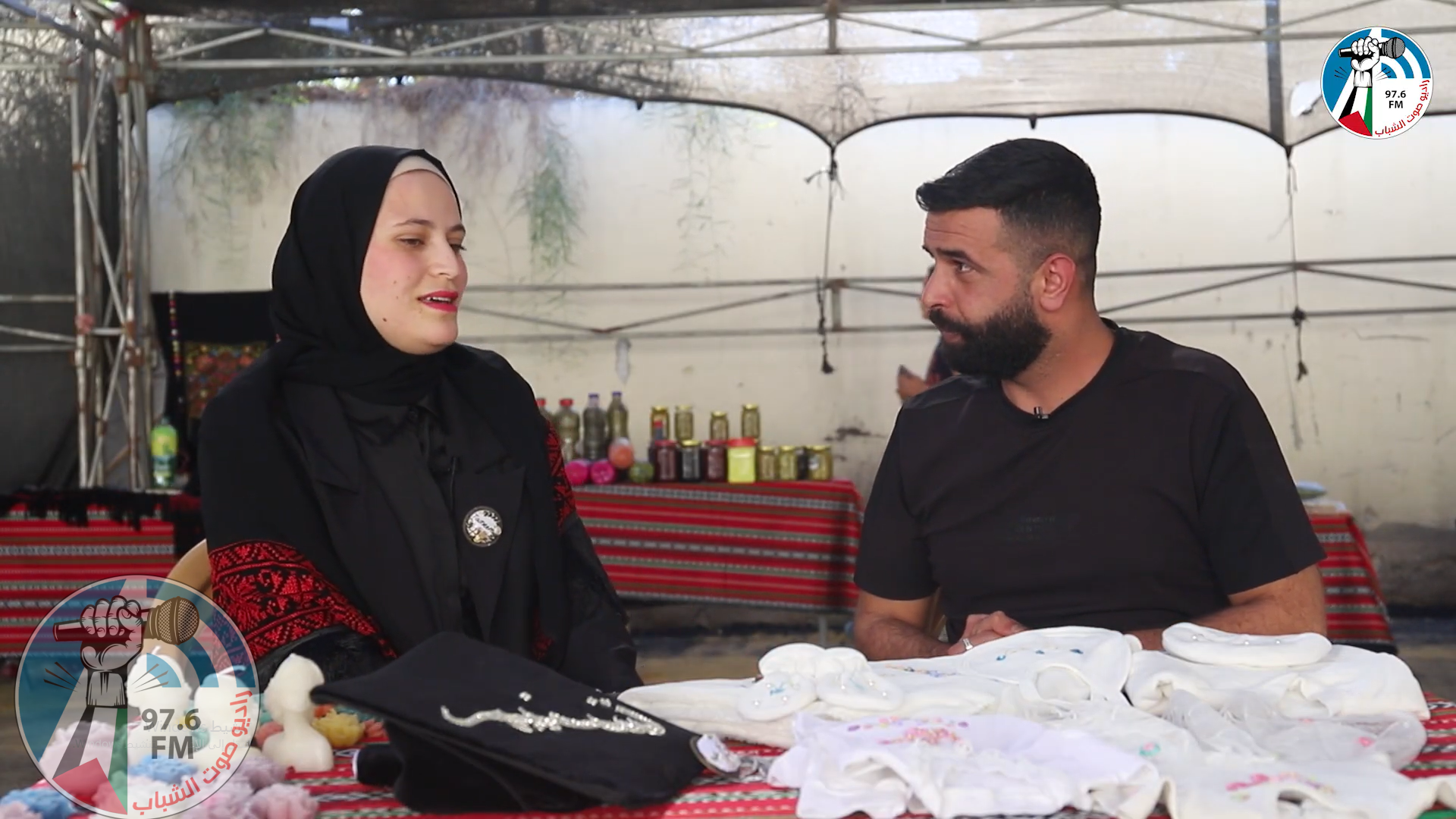 #بصمة_نجاح مع ضيفة اليوم” تسنيم سمامرة ” صاحبة مشروع خاص بالتطريز