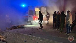 شهداء باستهداف أفراد تأمين المساعدات بدير البلح
