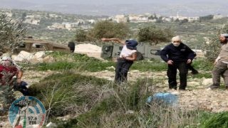 مستعمرون يهاجمون مزارعين في قرية برقا شرق رام الله