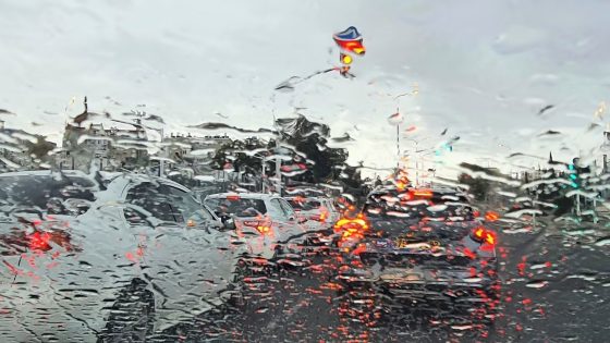 راصد معا: منخفض جوي وأمطار غزيرة الليلة حتى مساء الثلاثاء