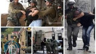 الاحتلال يعتقل 25 مواطنا من الضفة