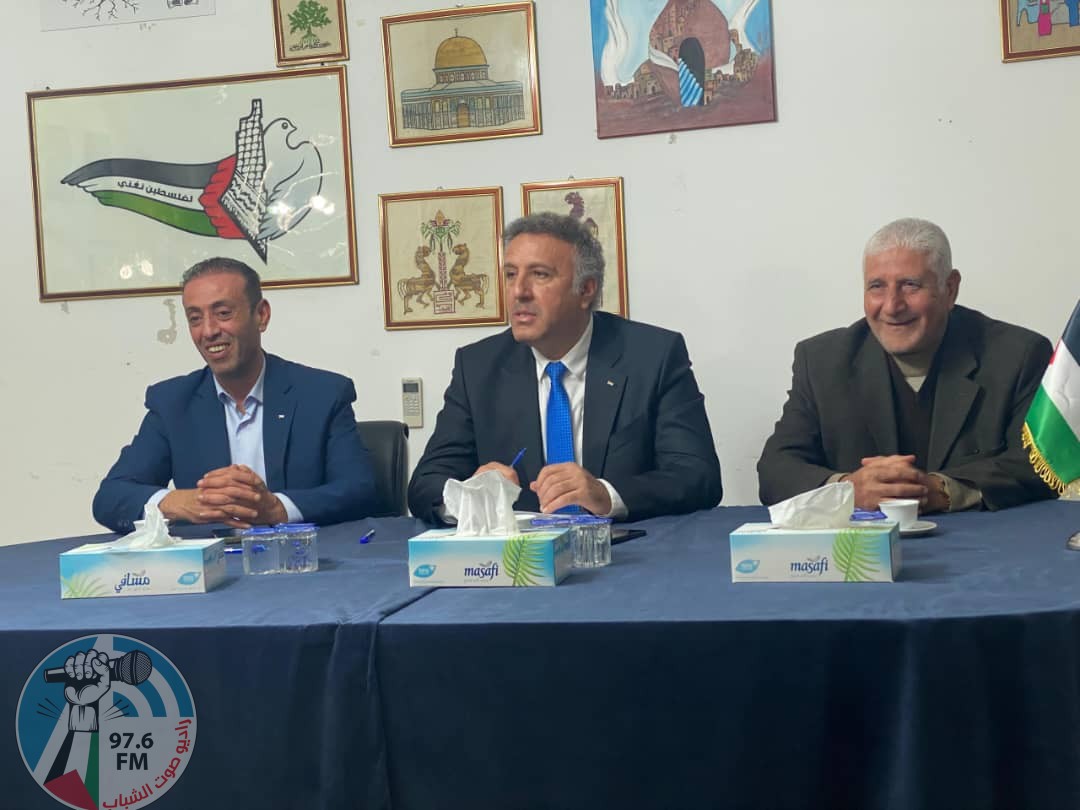 الوزير عساف يلتقي ممثلين عن الجالية الفلسطينية في ليبيا