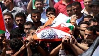 تشيع جثماني الشهيدين غنام وأبو عرة في عقابا بطوباس