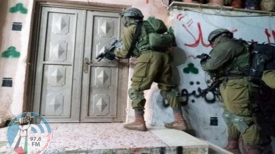 قوات الاحتلال تداهم منزلا في بيت فجار جنوب بيت لحم