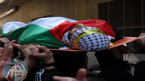 تشييع جثمان الشهيد جهاد أبو سليم إلى مثواه الأخير في مخيم بلاطة