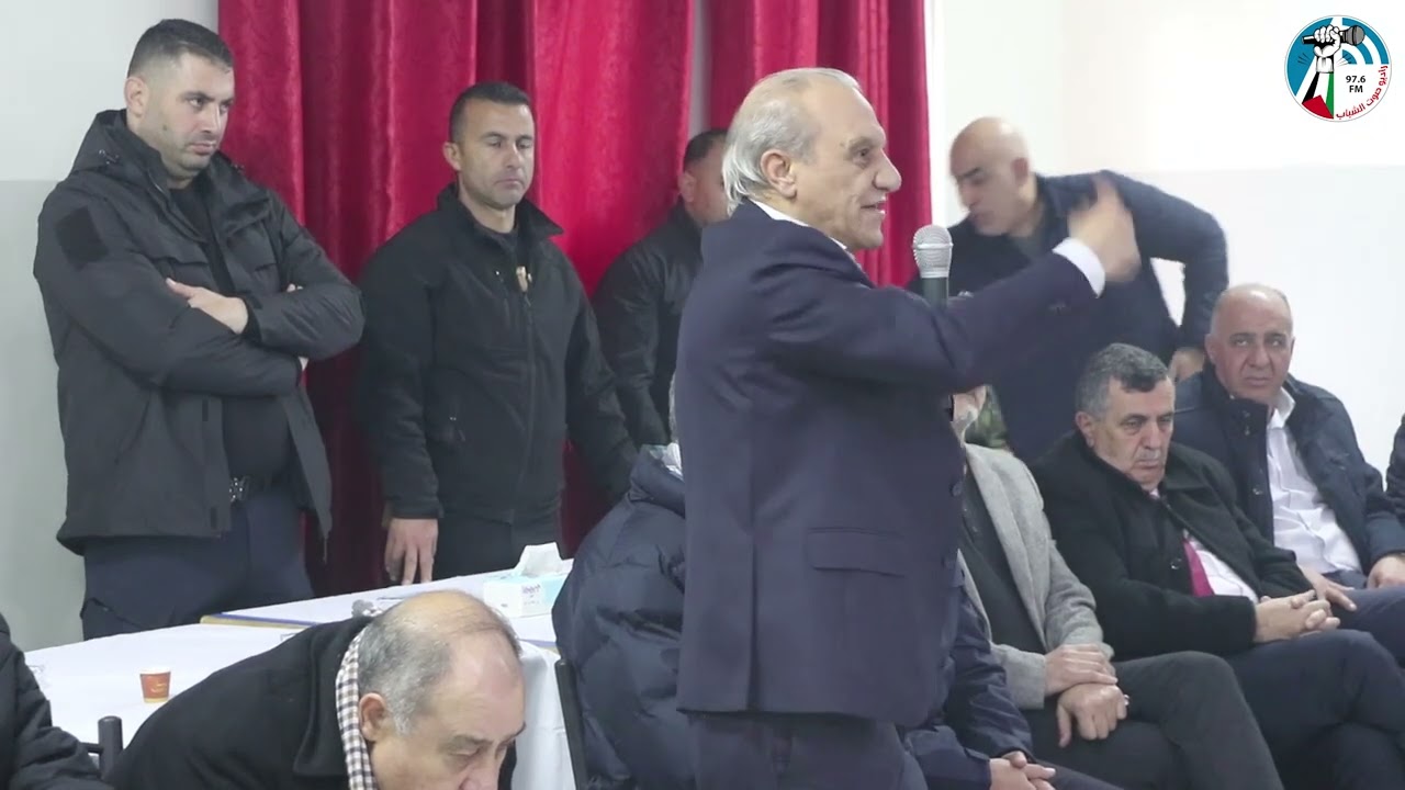 كلمات تُجسّد موقف القيادة الفلسطينية من مخيم جنـين وأهله الأوفياء للوطن يتحدّث بها اللواء”#ماجد_فرج”