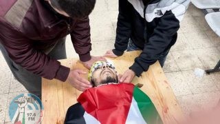 تشيع جثمان الشهيد محمد المسالمة في بيت عوا غرب الخليل