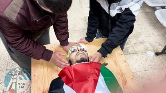 تشيع جثمان الشهيد محمد المسالمة في بيت عوا غرب الخليل