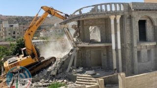 السلطات الإسرائيلية تهدم منزلا في مدينة الطيبة داخل أراضي الـ48