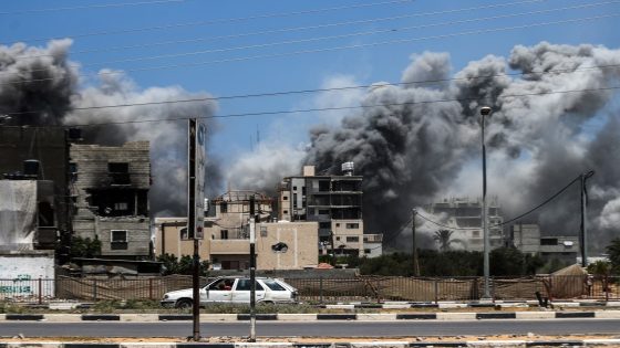 غارات متجددة بقطاع غزة توقع شهداء وجرحى