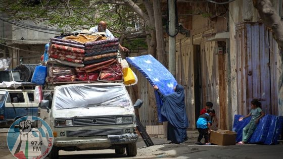 الاحتلال يطالب مجددا بإخلاء مناطق واسعة في المغازي وسط القطاع