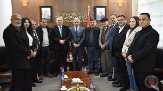 برهم يبحث مع رئيس “القدس المفتوحة” التوجّهات الاستراتيجية لتطوير الجامعة
