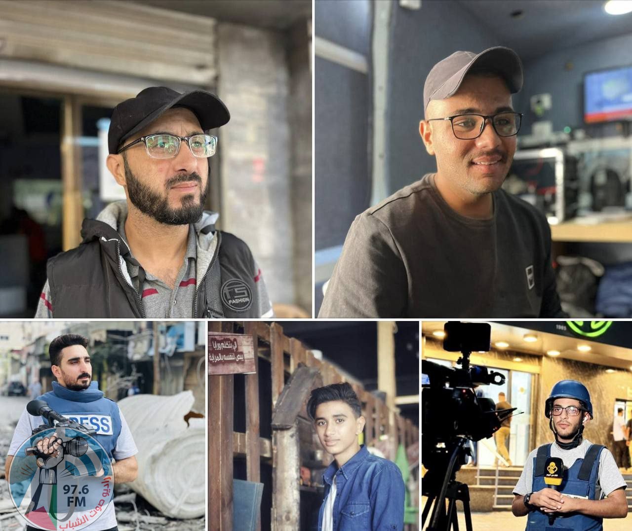 استشهاد 5 صحفيين في قصف للاحتلال على مخيم النصيرات