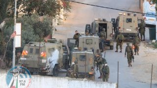 إخلاء مدرسة عورتا جنوب نابلس عقب اقتحام قوات الاحتلال القرية