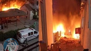 جيش الاحتلال يستهدف المستشفى “المعمداني” بغزة