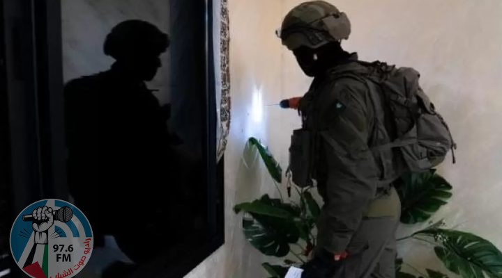 الاحتلال يأخذ قياسات منزل الشهيد سامر حسين في عينابوس جنوب نابلس