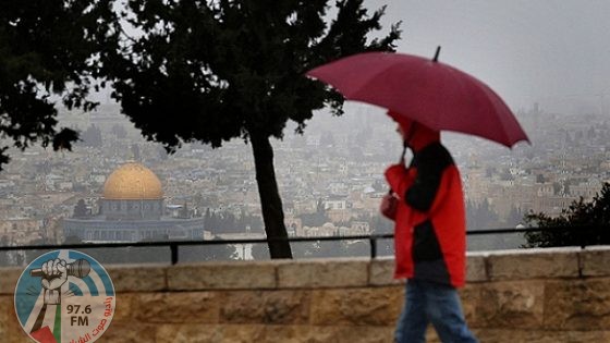 الطقس: أجواء باردة وأمطار متفرقة فوق بعض المناطق