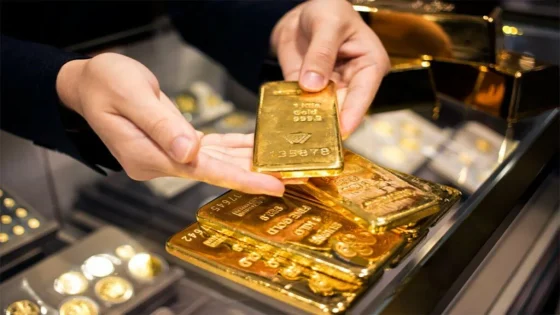 أسعار الذهب تقترب من أعلى مستوى في شهر