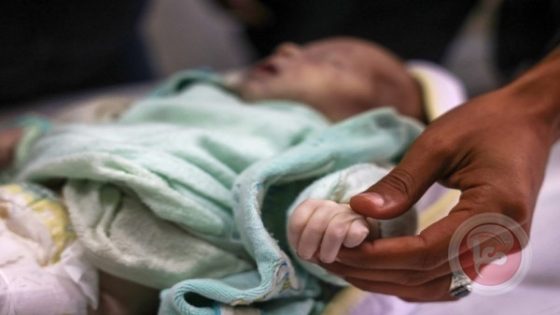 استشهاد رضيع بسبب البرد في قطاع غزة لترتفع الحصيلة الى 8 اطفال