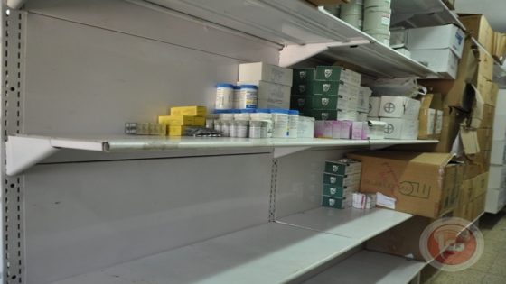 غزة: 120 صنفا دوائيا بينهن 20 نوعا من أدوية السرطان رصيدها صفر