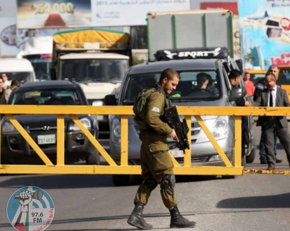 الاحتلال يشدد من إجراءاته العسكرية على حاجز تياسير شرق طوباس