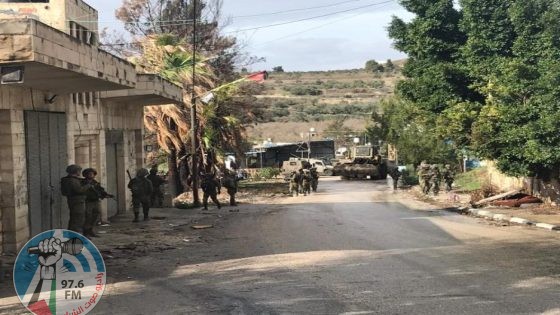 سلفيت: الاحتلال يقتحم بلدة كفر الديك تمهيدا لهدم منزلين