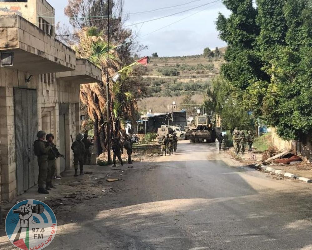 سلفيت: الاحتلال يقتحم بلدة كفر الديك تمهيدا لهدم منزلين