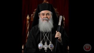 وصول بطريرك الروم الأرثوذكس إلى بيت لحم استعدادا لقداس منتصف الليل
