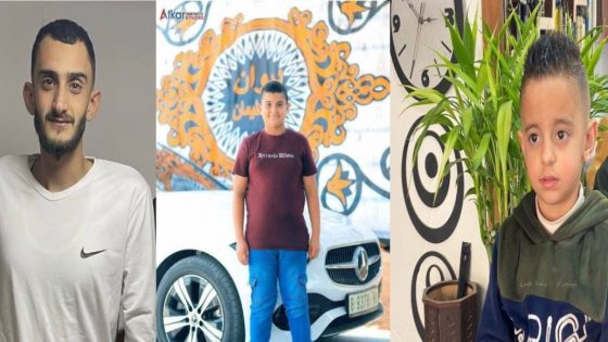 جيش الاحتلال يغتال ثلاثة بينهم طفلان في طمون شمال الضفة