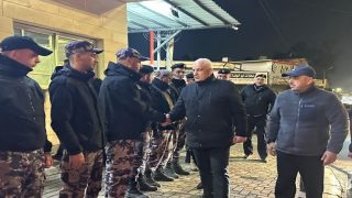 وزير الداخلية ومدير عام الدفاع المدني يتابعان سير العمل في مديرية الدفاع المدني في جنين