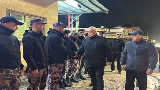 وزير الداخلية ومدير عام الدفاع المدني يتابعان سير العمل في مديرية الدفاع المدني في جنين