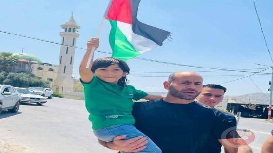 تشييع جثمان الشهيد دبابسة في الباذان شمال شرق نابلس