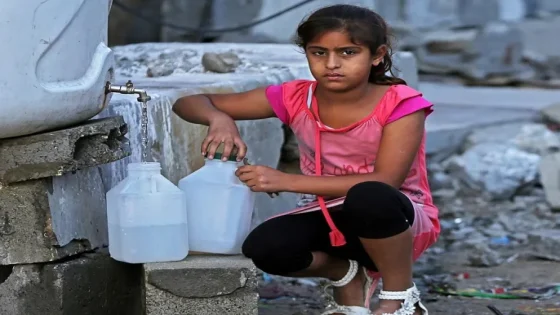 الأمم المتحدة: تلوث مياه الشرب في قطاع غزة وصل إلى معدلات مقلقة