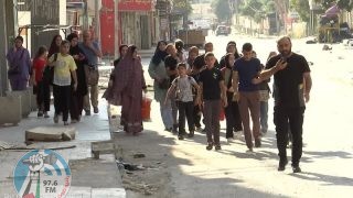 الاحتلال يجبر المواطنين شرق مخيم جنين على إخلاء منازلهم
