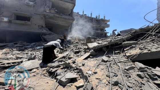 4 شهداء ومصابون في قصف الاحتلال مخيم الشاطئ غرب مدينة غزة