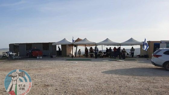 مستوطنون يقيمون بؤرة استيطانية رعوية في نحالين غرب بيت لحم