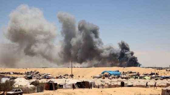 غزة: 4 شهداء بينهم 3 من الشرطة بقصف إسرائيلي شرق رفح