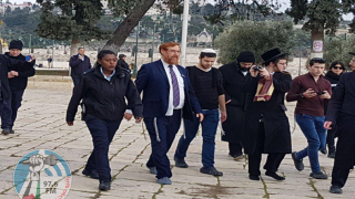المتطرف يهودا غليك يقود اقتحام المستعمرين للمسجد الأقصى