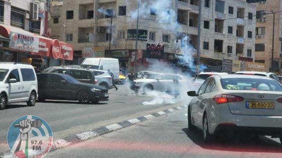 قوات الاحتلال تقتحم مدينة بيت لحم واندلاع مواجهات
