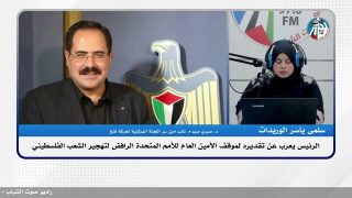 الرئيس يعرب عن تقديره لموقف الأمين العام للأمم المتحدة الرافض لتهـ ـجير الشعب الفلسطيني
