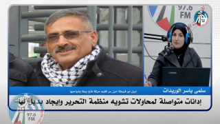 أبو قبيطة: منظمة التحرير هي الكيان والممثل الشرعي الوحيد والاوحد للشعب الفلسطيني