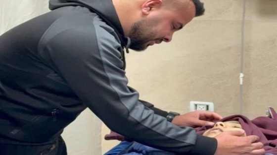 تشييع جثمان الطفلة ريماس العموري في جنين