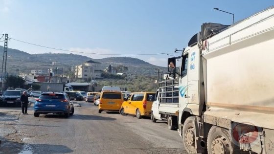 الاحتلال يواصل تشديد إجراءاته العسكرية في محيط نابلس