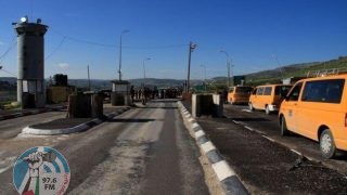 مستعمرون يحتجزون مركبة عمومية في سهل سبسطية