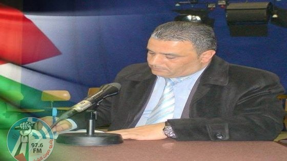 الاعلام الرسمي ينعى مدير اذاعة صوت فلسطين في بيت لحم الزميل خالد الدباس