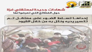 شهادات جديدة لمعتقلي غزة حول الفظائع التي تعرضوا لها