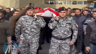 بمراسم عسكرية: تشييع جثمان الشهيد محمد حدوش إلى مثواه الأخير في مخيم العروب