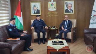 التميمي يستقبل مدير عام الشرطة لبحث سبل التعاون