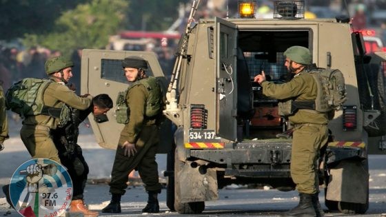 الاحتلال يعتقل 4 مواطنين بينهم سيدة من محافظة نابلس